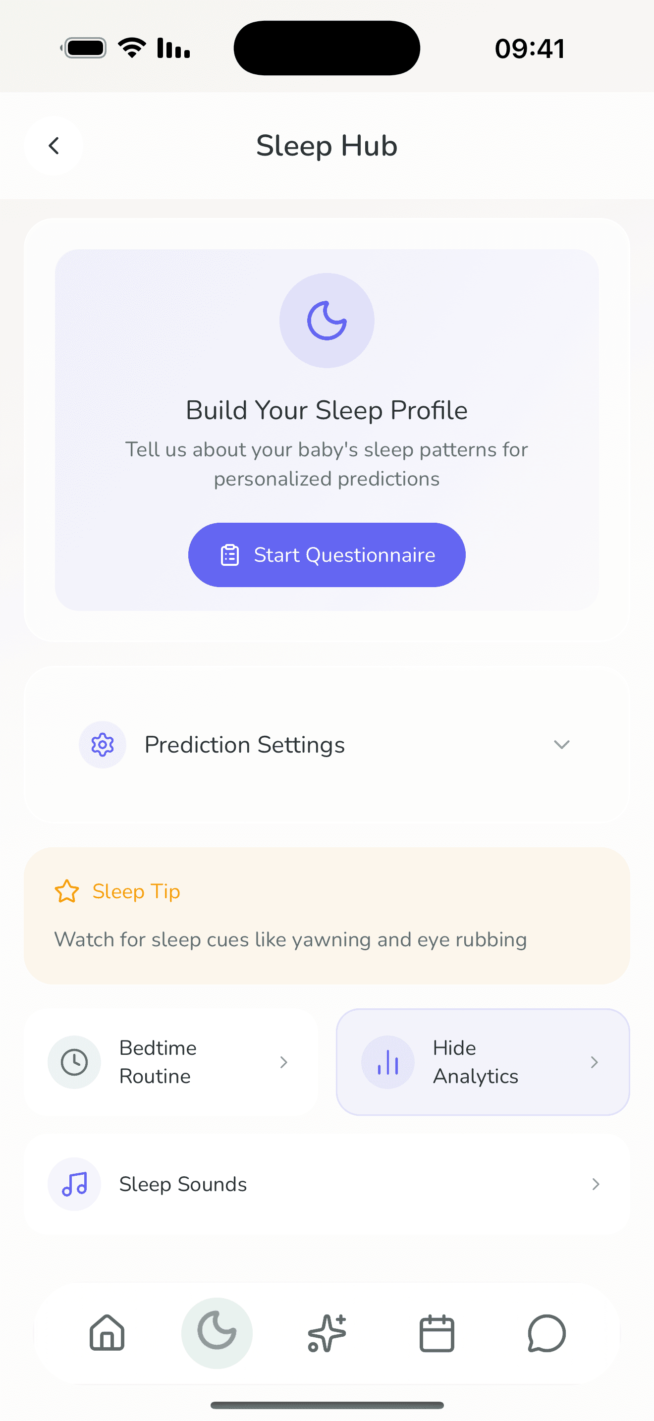 Lulnara pattern insights screen