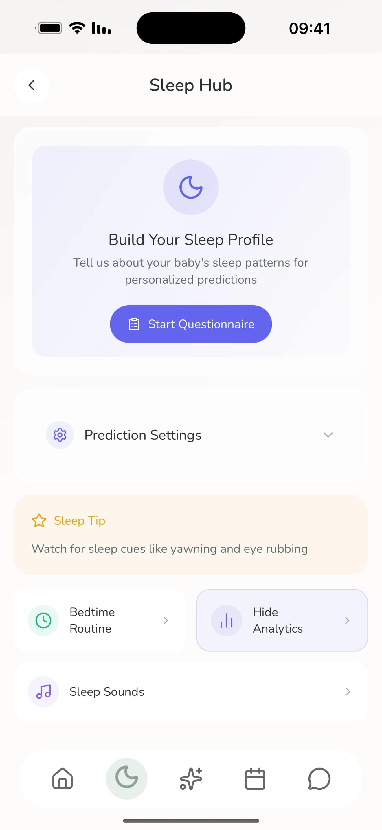 Lulnara pattern insights screen